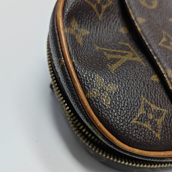 GANGE Monogram Coated Canvas Brown