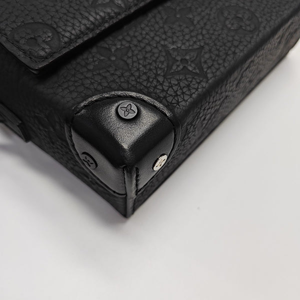 SOFT TRUNK Mini Monogram Calfskin Black
