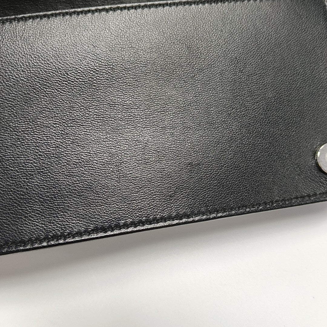Diagramme Mini Quilted Lambskin Black