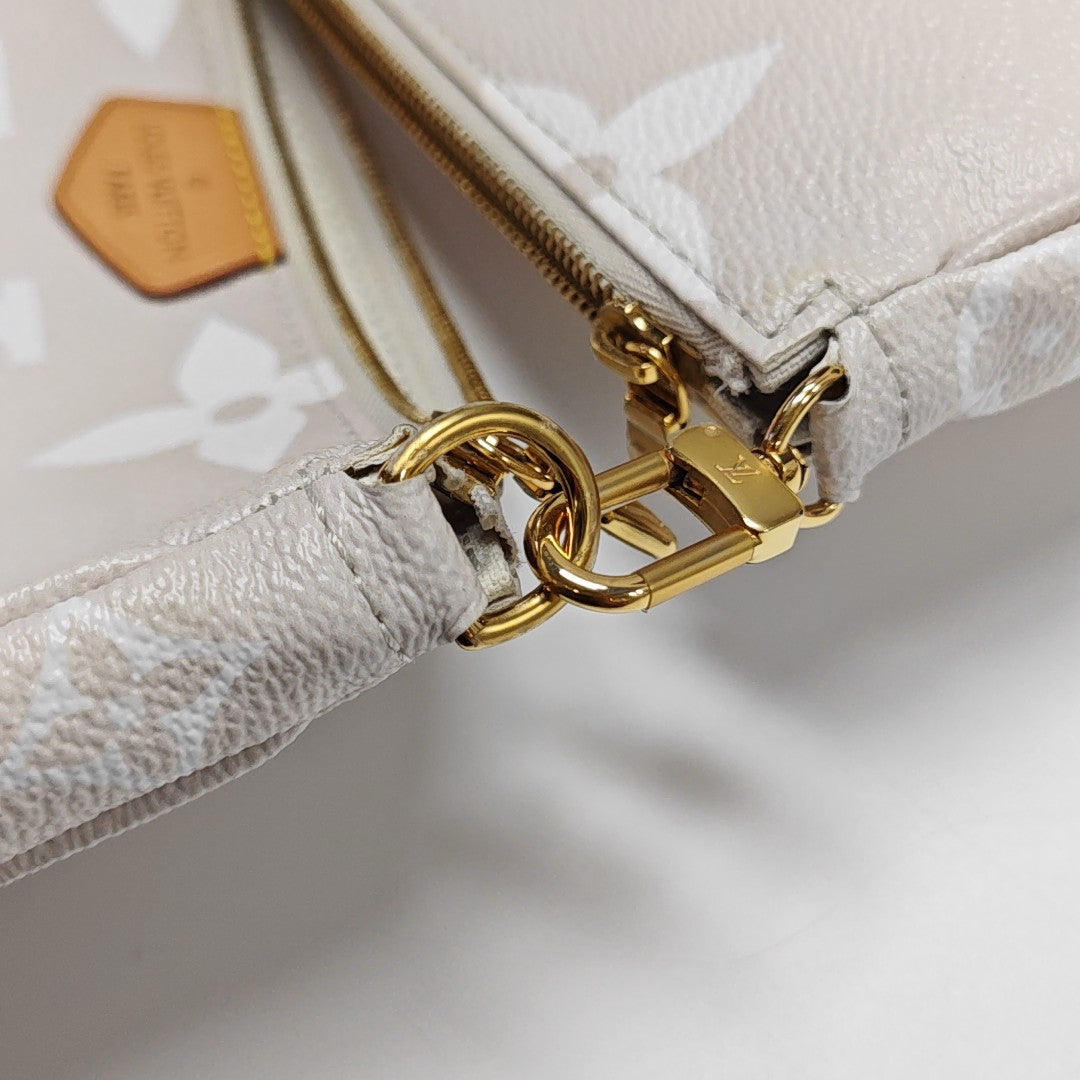 MULTI Monogram Coated Canvas Beige