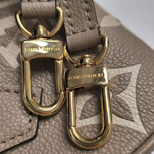 SPEEDY Nano Monogram Calfskin Gray