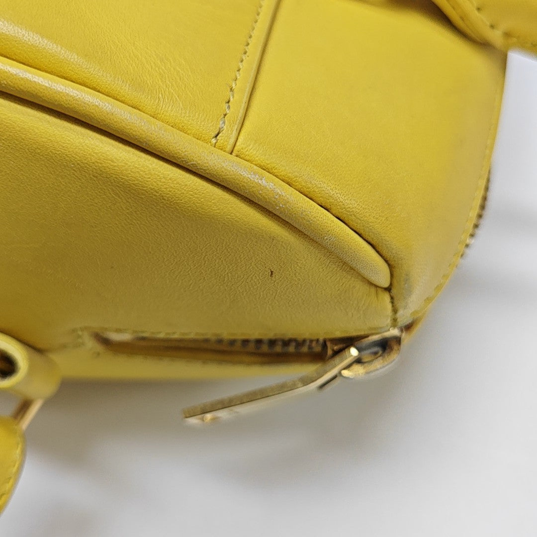 DUFFLE Calfskin Yellow