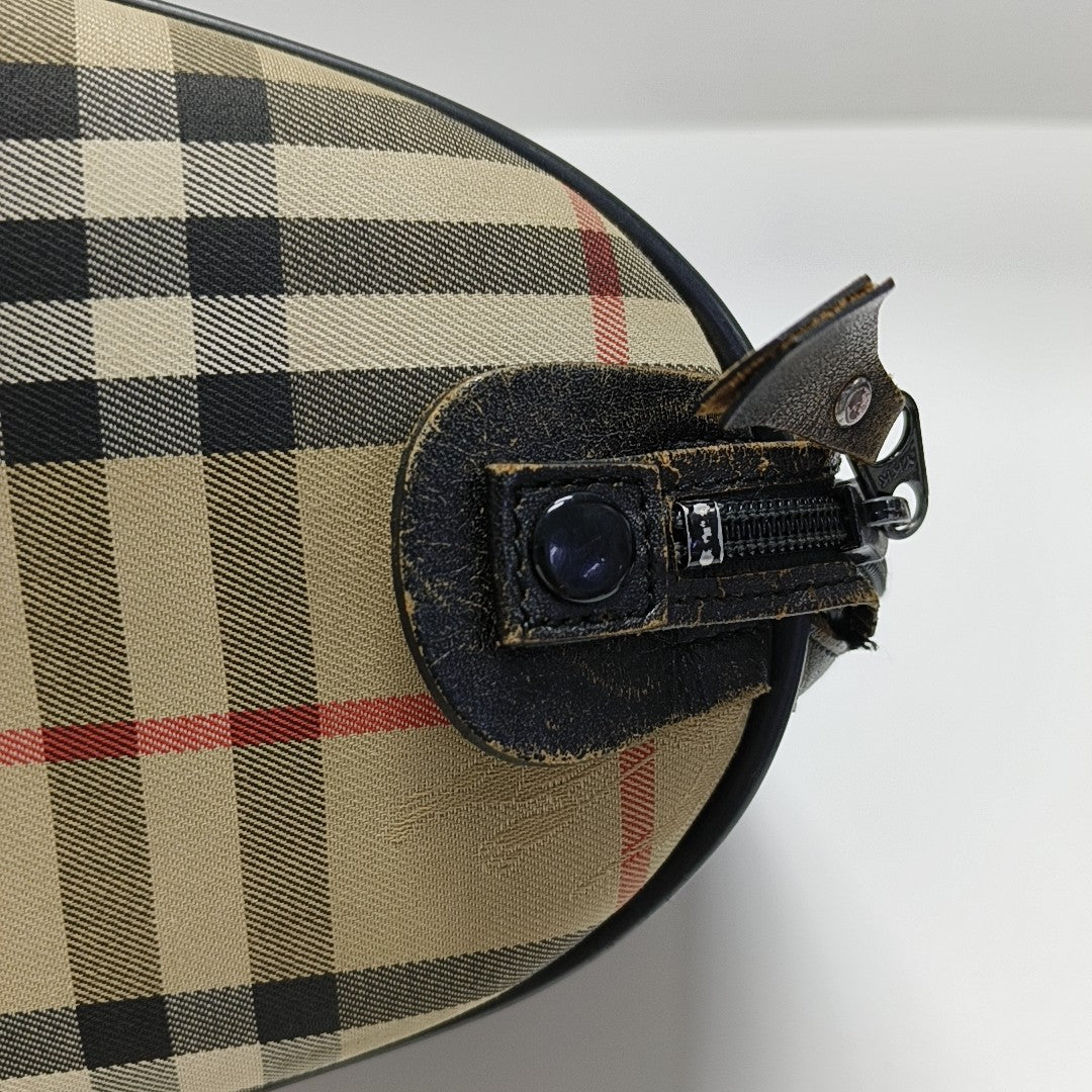 Canvas Top Handle Bag Beige