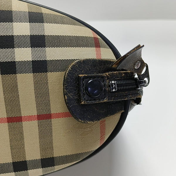 Canvas Top Handle Bag Beige