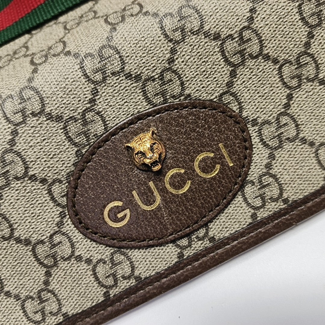 Neo Vintage Monogram Coated Canvas Beige
