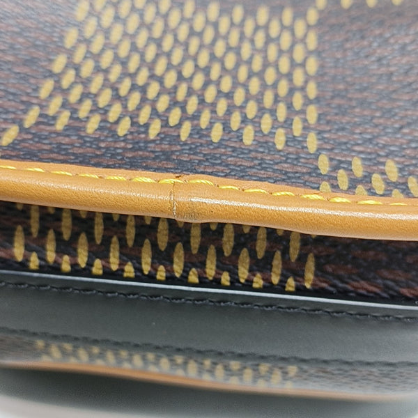 AMAZON Nano Damier Ebene Coated Canvas Brown