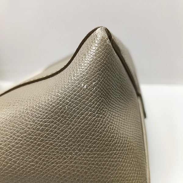 Authenticated pre-owned  VERTICAL CABAS Small Calfskin White - Tote Bag at Looply
