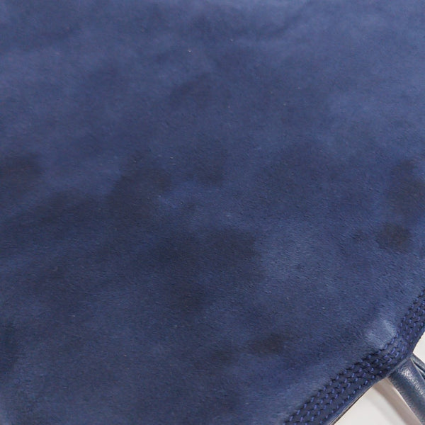 Suede Tote Bag Blue
