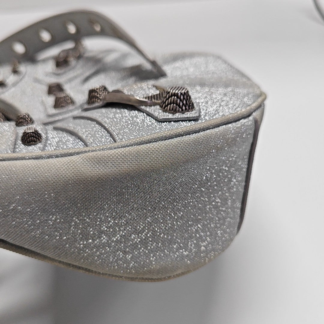 Le Cagole Mini Special Material Silver