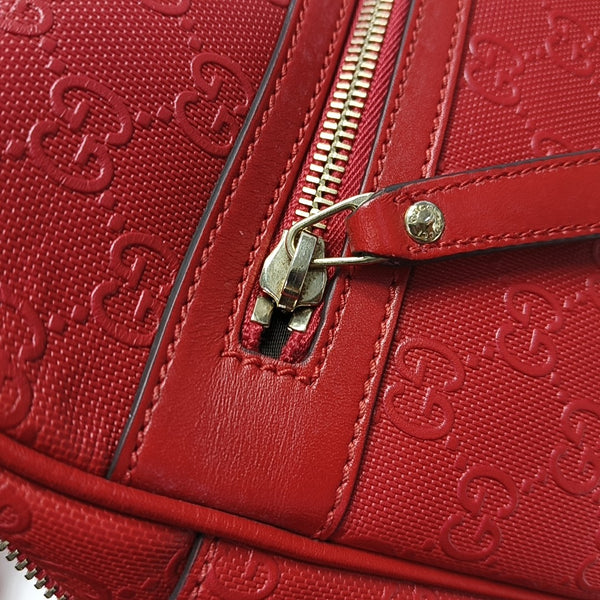 Calfskin Shoulder Bag Red