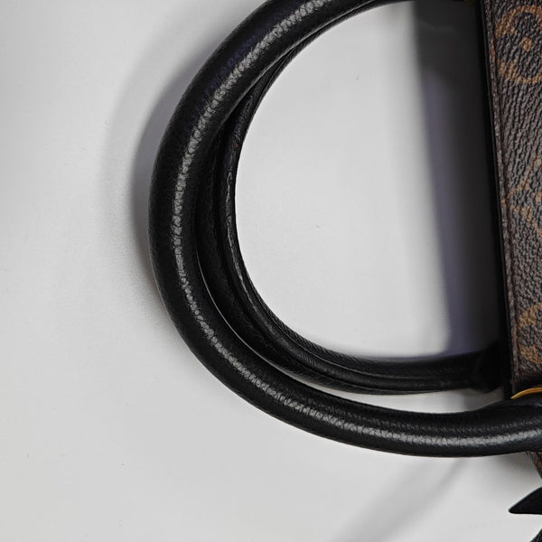 ALMA BNB MM Monogram Coated Canvas Brown