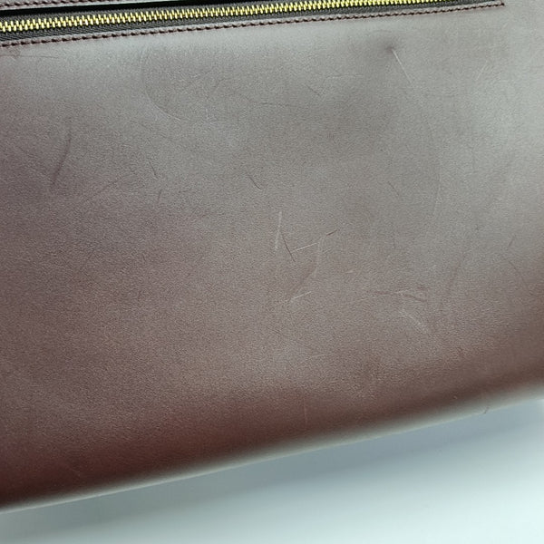 TRAPEZE Medium Calfskin Red