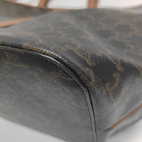 TRIOMPHE CANVAS Medium Coated Canvas Black