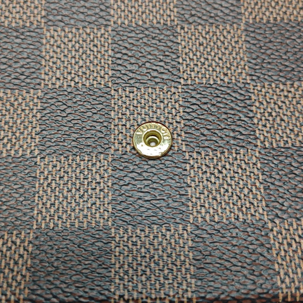 FÉLICIE Damier Ebene Coated Canvas Brown