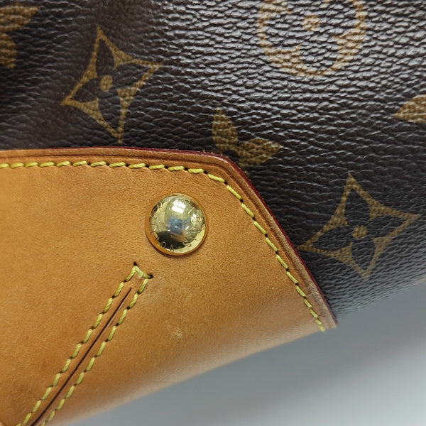 RETIRO NM Monogram Coated Canvas Brown