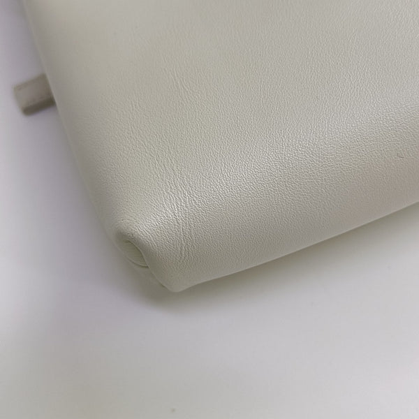 Calfskin Shoulder Bag White