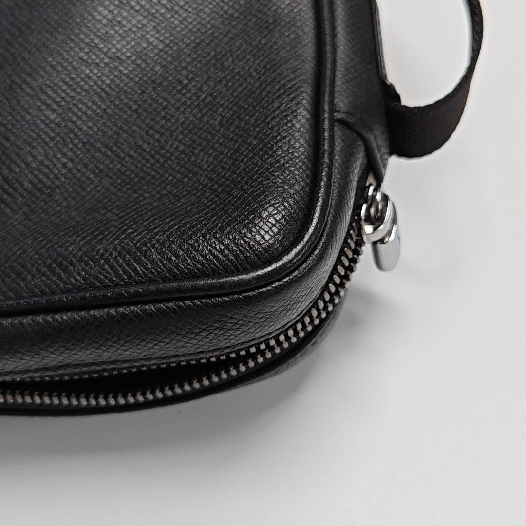 Calfskin Shoulder Bag Black
