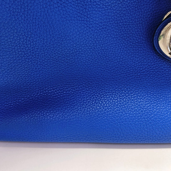 Authenticated pre-owned  Diorissimo Calfskin Blue - Tote Bag at Looply