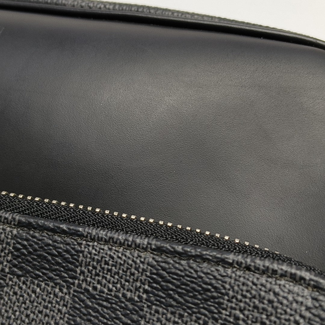 DAYTON PM Damier Graphite Coated Canvas Gray