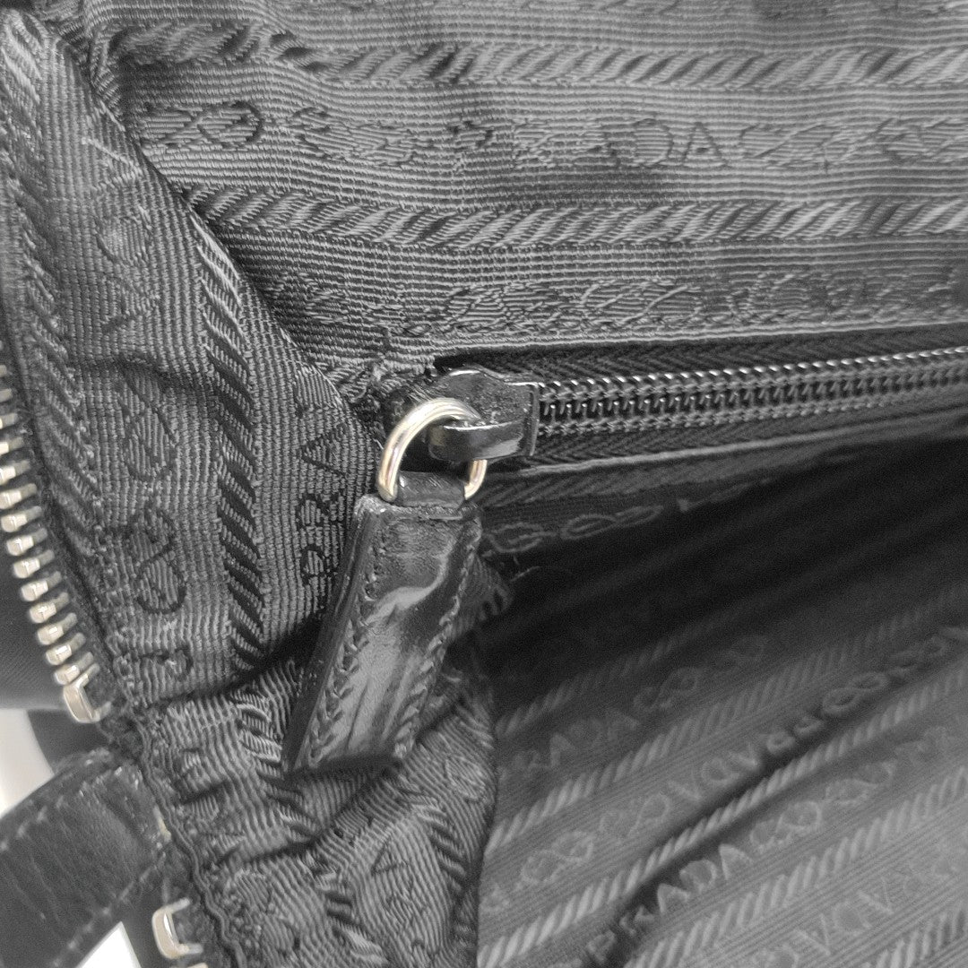 Nylon Tote Bag Black