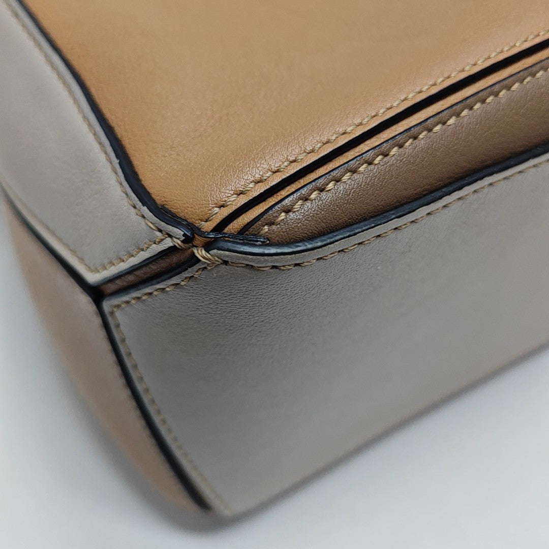 Puzzle Small Calfskin Multicolor