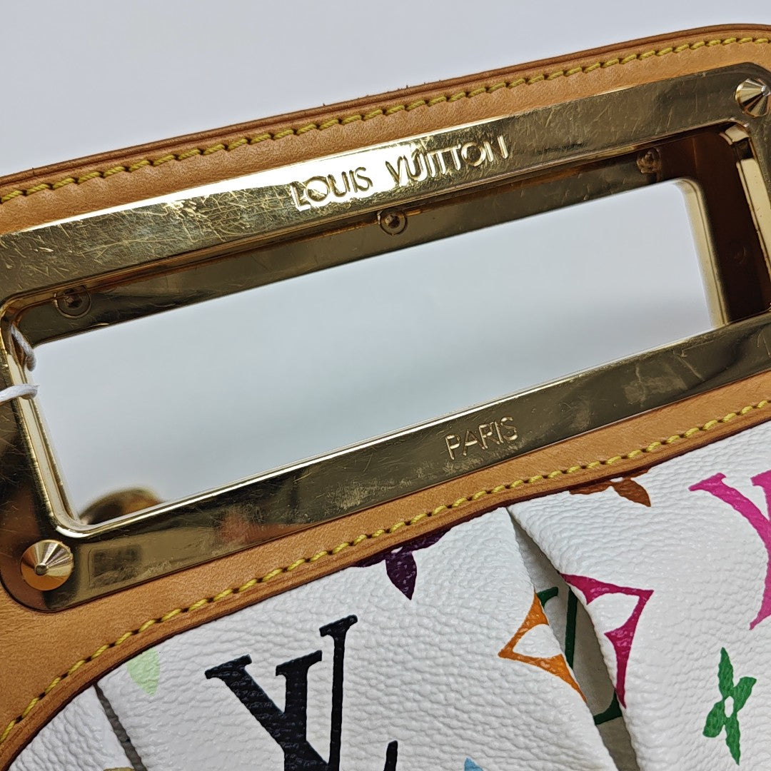 LV × TM JUDY PM Monogram Coated Canvas White