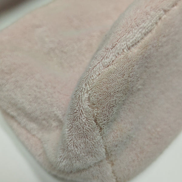 Fabric Top Handle Bag Mini Pink