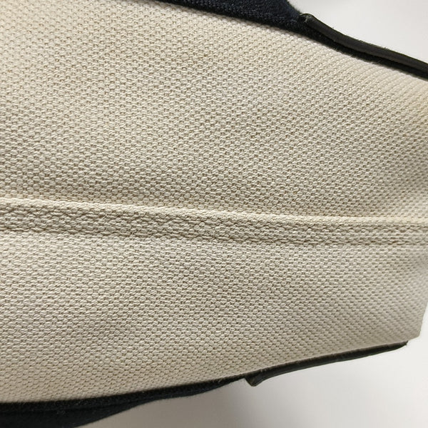 Navy Mini Canvas White