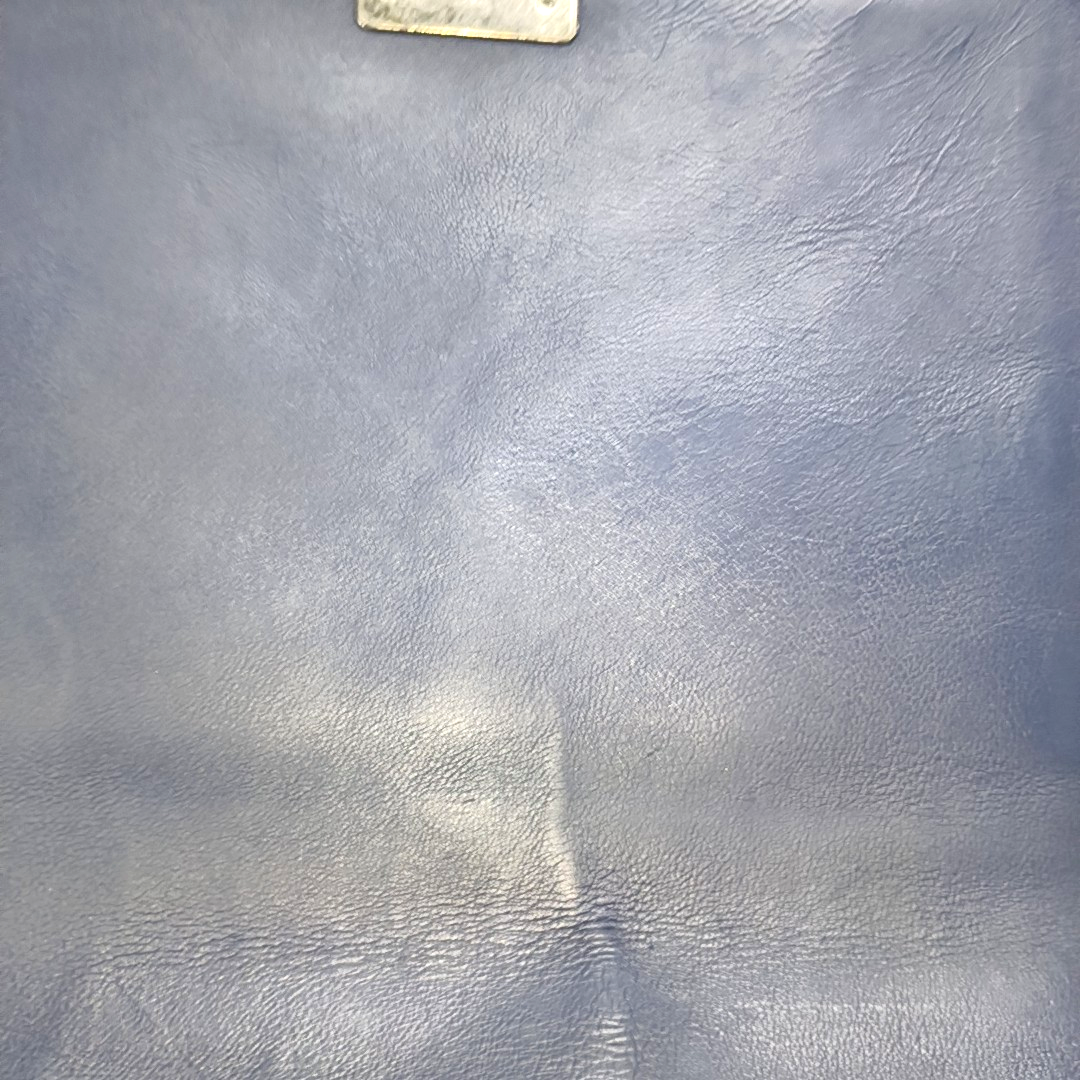 Authenticated pre-owned  BOY CHANEL Maxi Quilted Calfskin Blue - Crossbody Bag at Looply