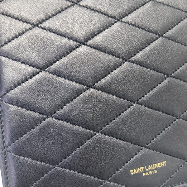 LE MAILLON Quilted Lambskin Black