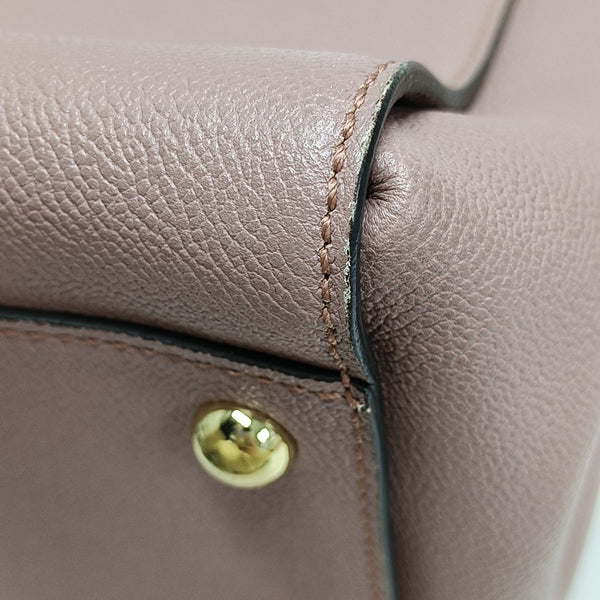 Buckle Calfskin Beige