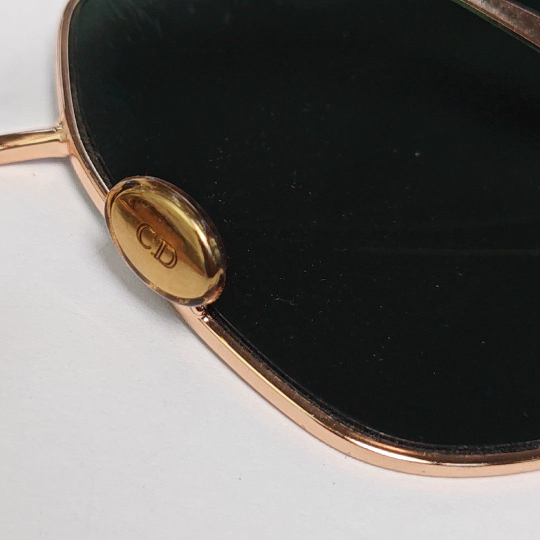 Metal Sunglasses Green