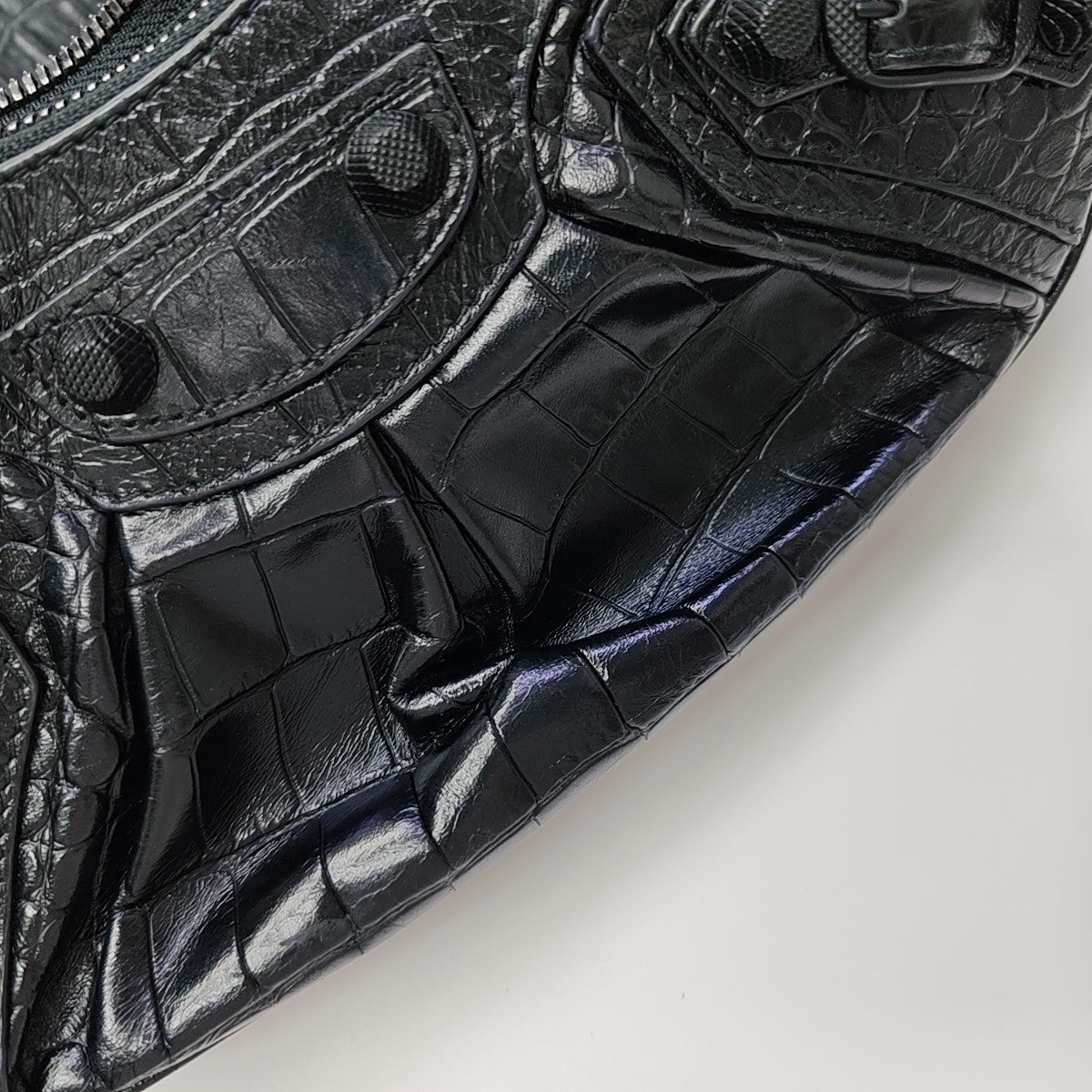 Le Cagole Small Calfskin Black