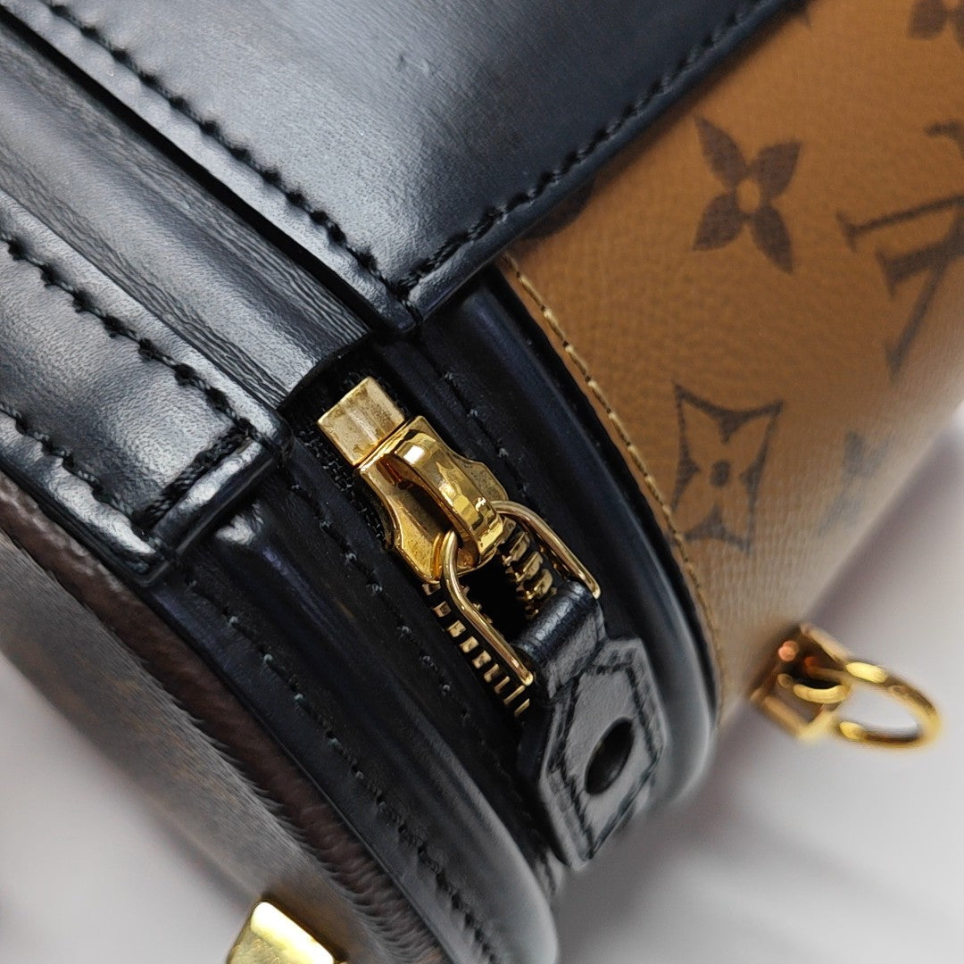 CANNES PM Monogram Coated Canvas Brown