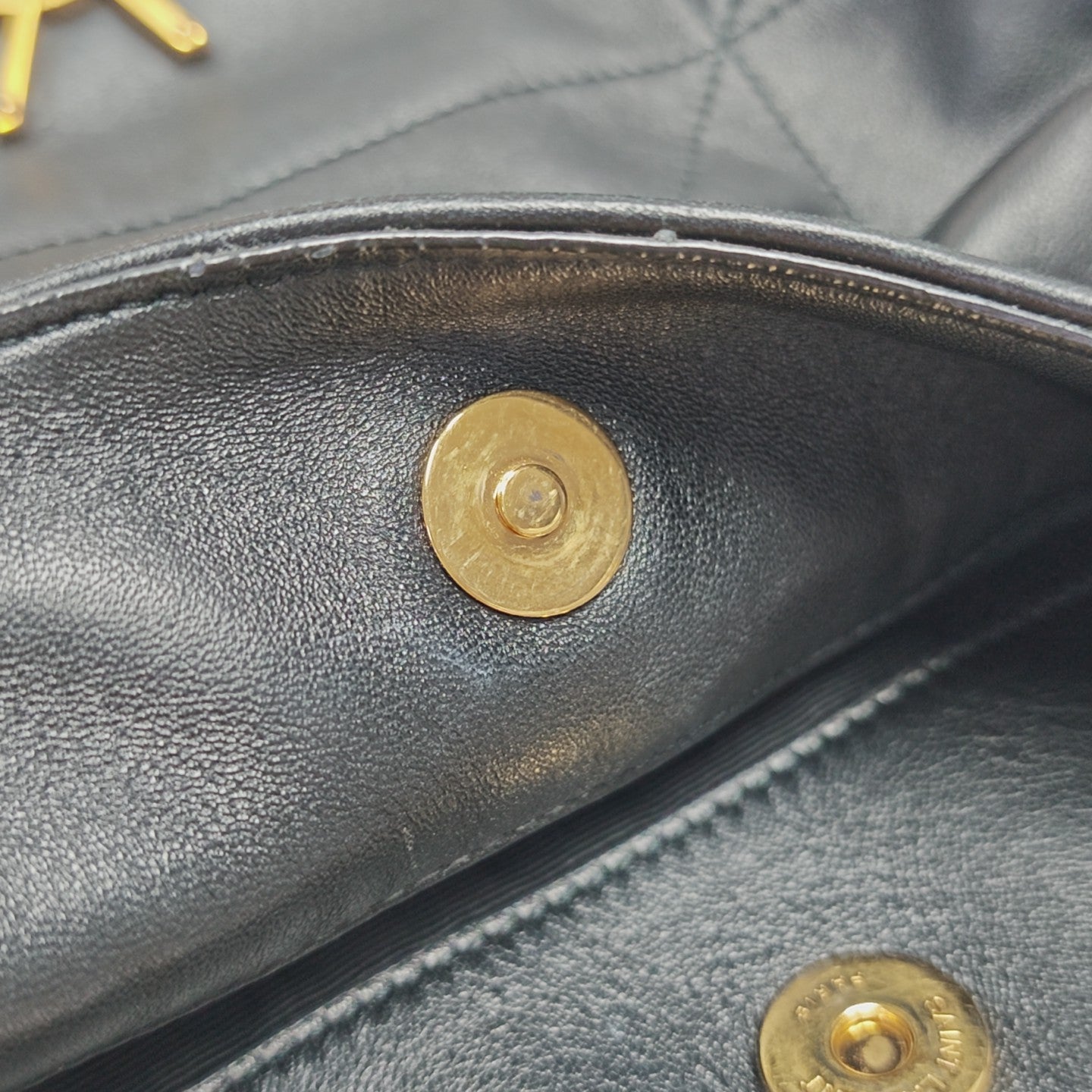 JAMIE SHOPPING Quilted Lambskin Black