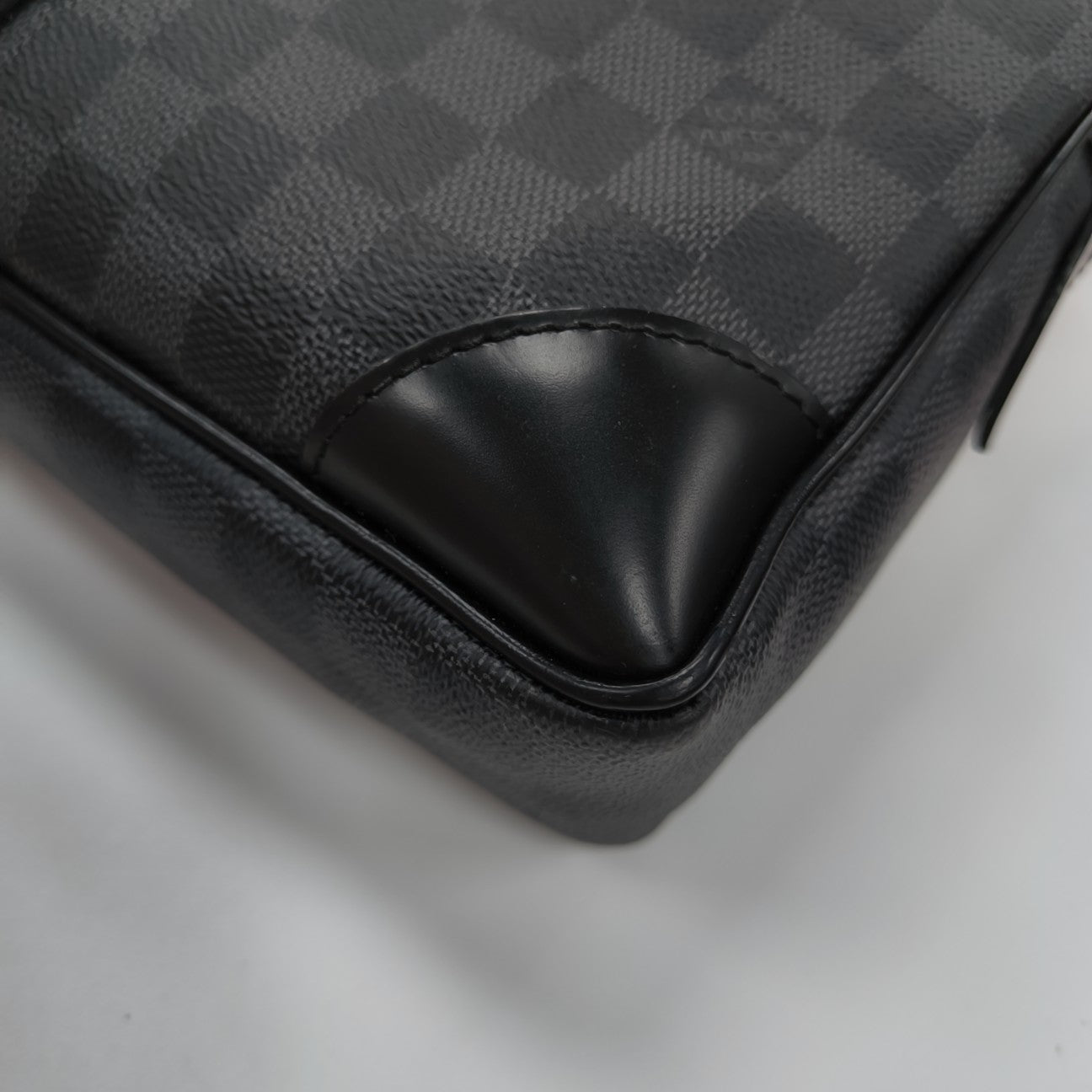 PORTE-DOCUMENTS Damier Graphite Coated Canvas Gray
