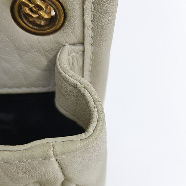 NIKI Mini Lambskin White
