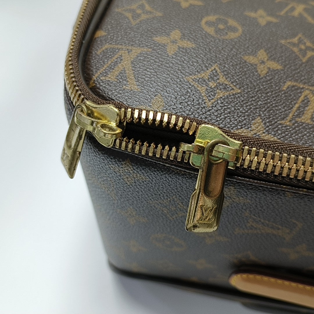 PEGASE 65 Monogram Coated Canvas Brown