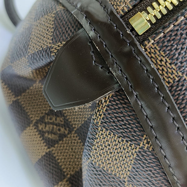 RIVINGTON PM Damier Ebene Coated Canvas Brown