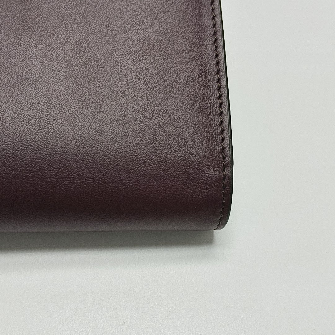 Calfskin Shoulder Bag Red