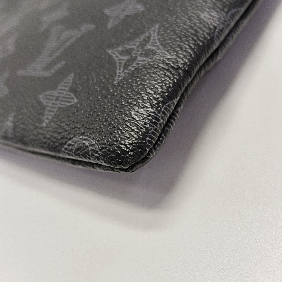 APOLLO GM Monogram Coated Canvas Black