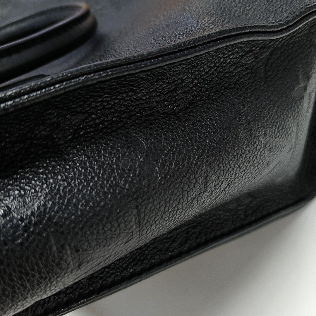 ONTHEGO PM Monogram Calfskin Black