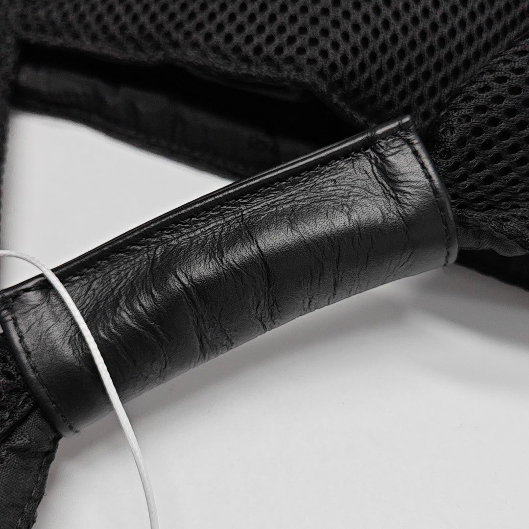 Fabric Top Handle Bag Black