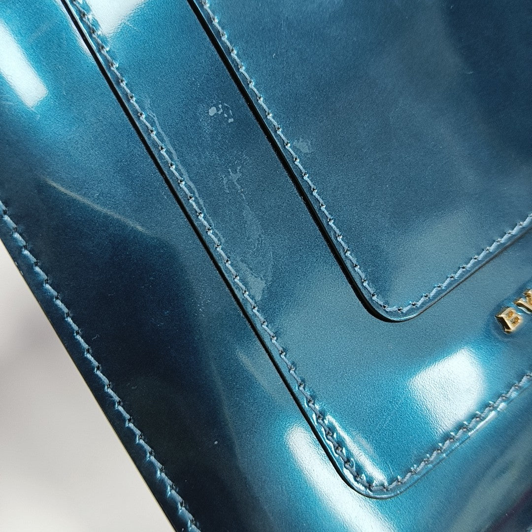 SERPENTI FOREVER Small Calfskin Blue