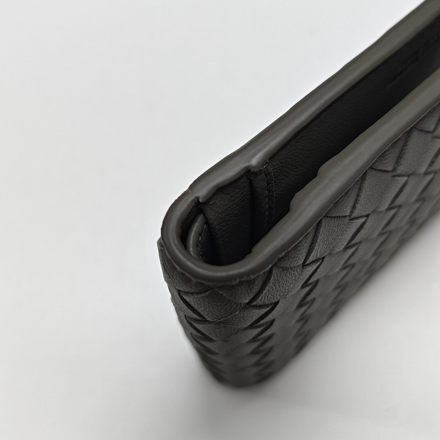 Calfskin Wallet Gray