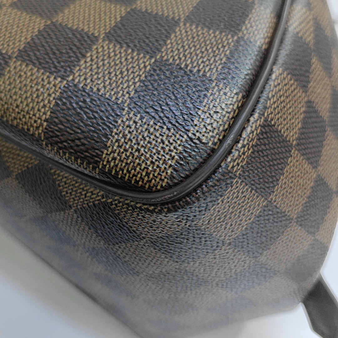 RIVINGTON Damier Ebene Coated Canvas Brown