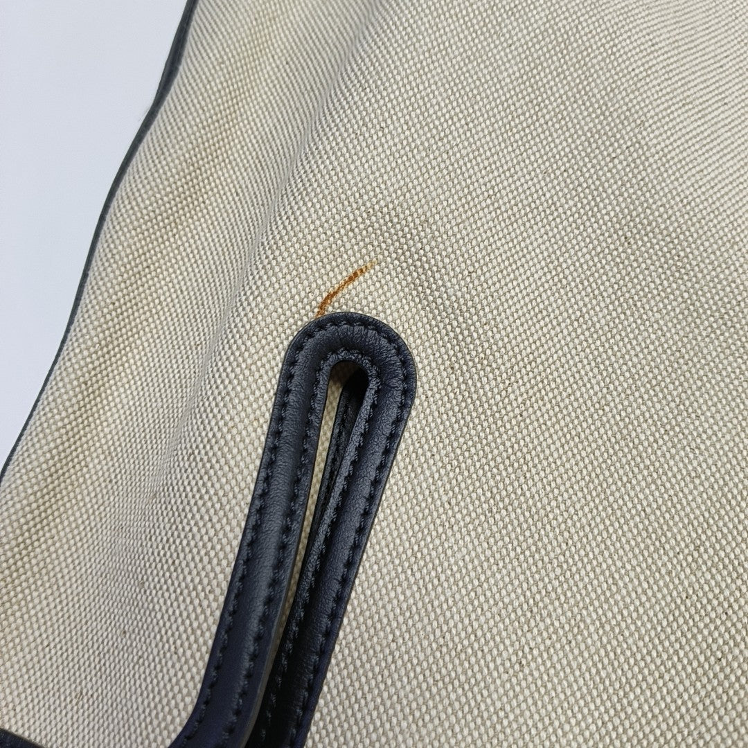 The Belt Large Canvas Beige