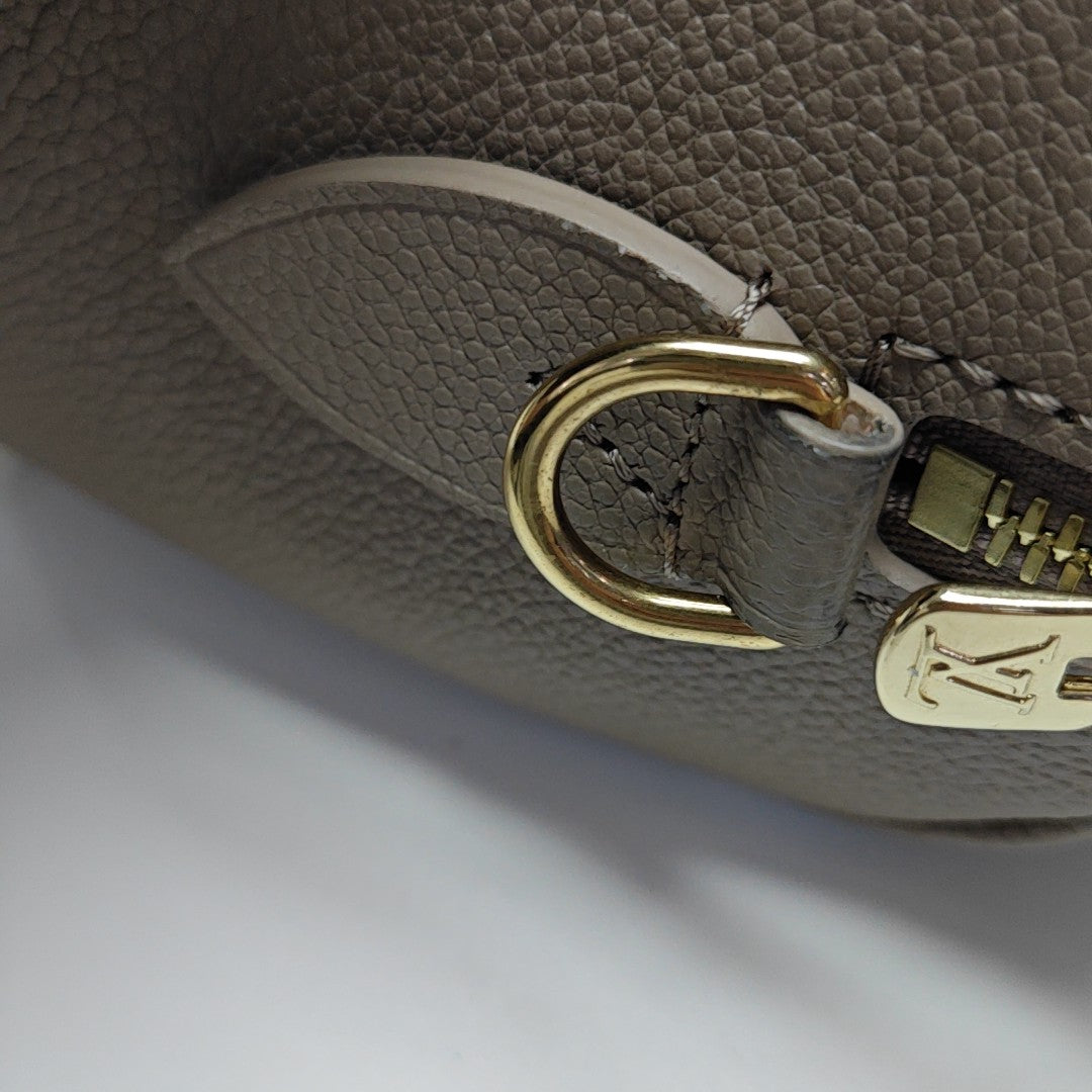 SPEEDY 20 Monogram Calfskin Gray