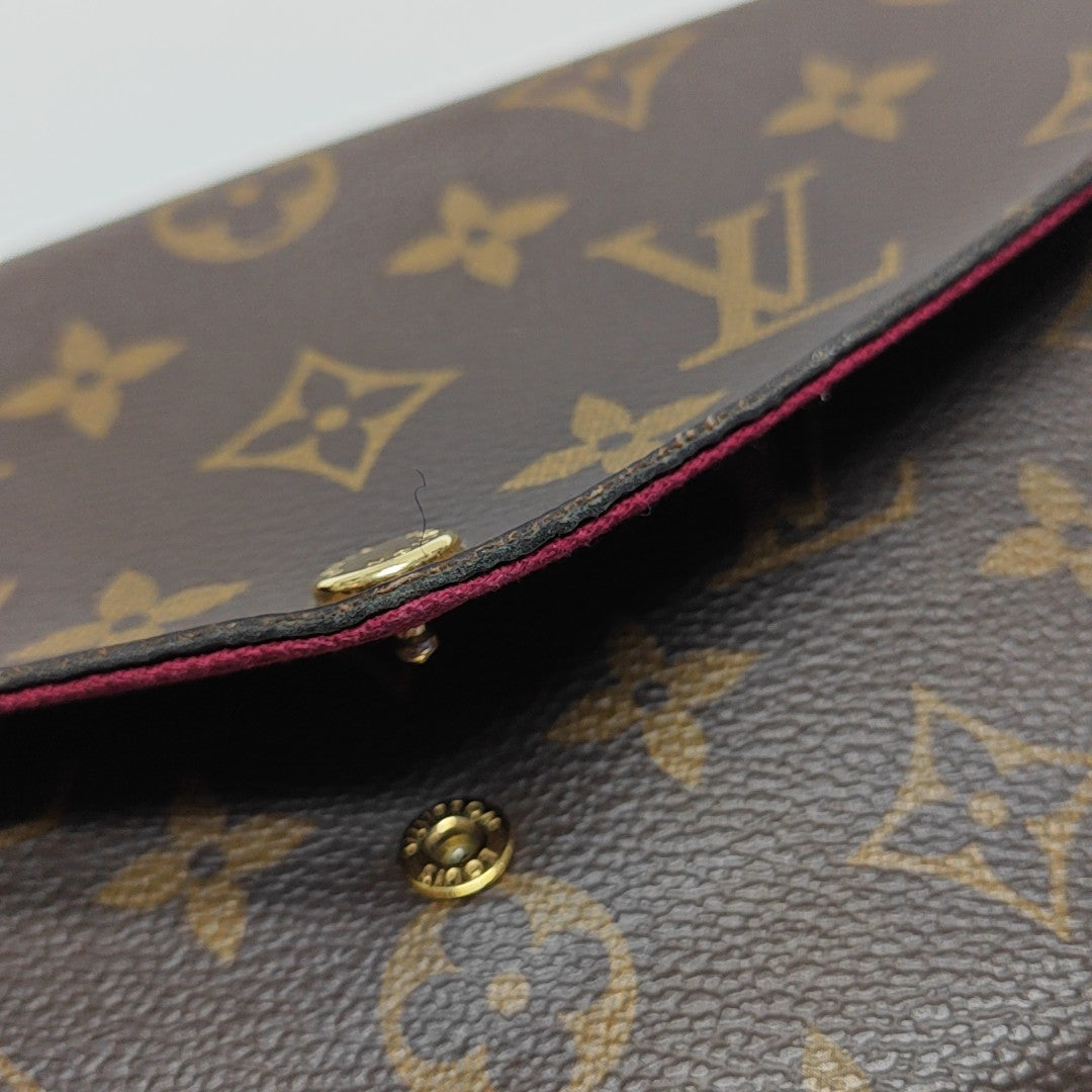 FÉLICIE Monogram Coated Canvas Brown