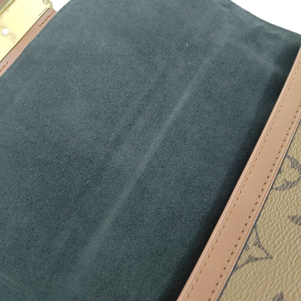DAUPHINE MM Monogram Coated Canvas Brown